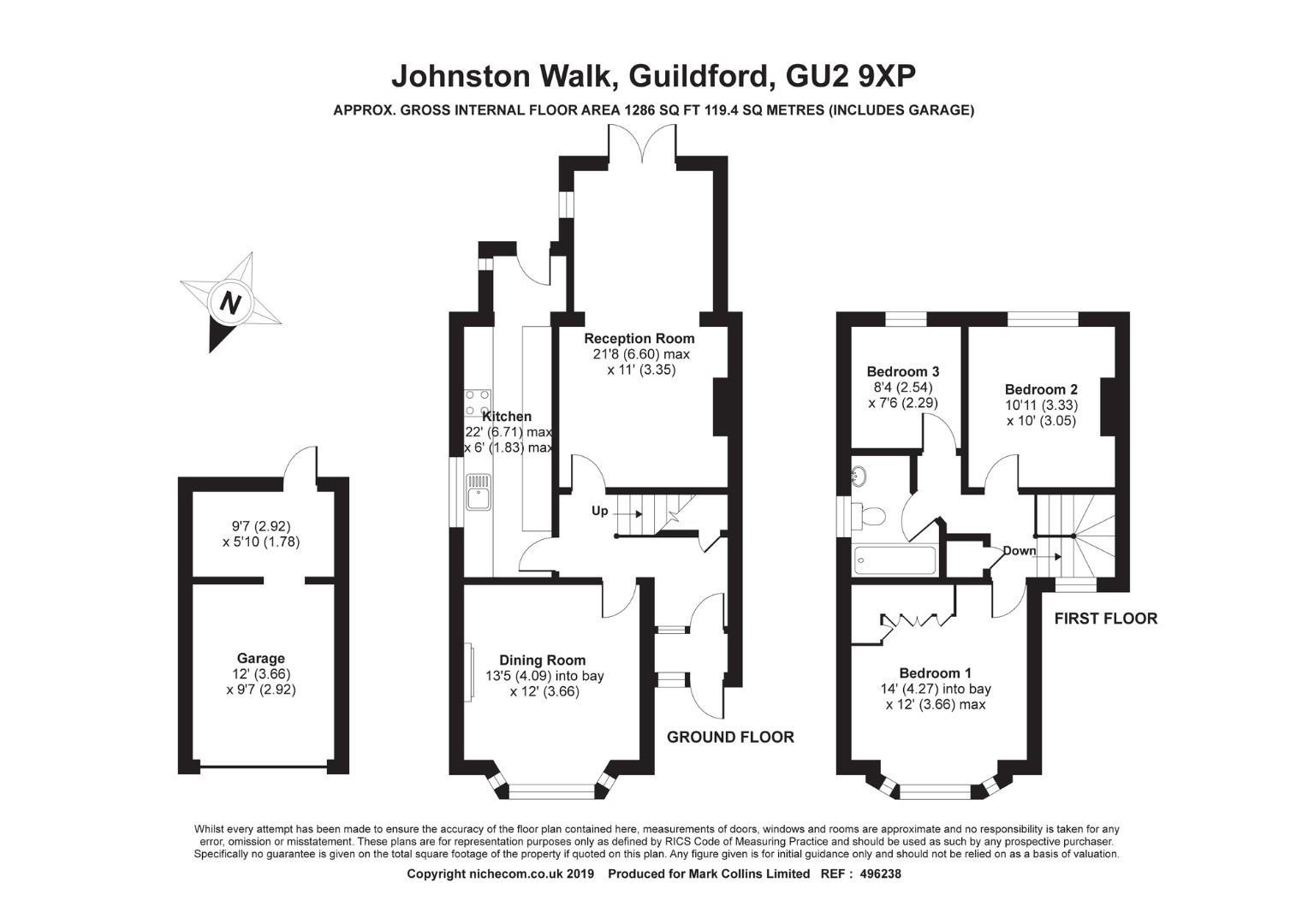Johnston Walk, Guildford Collins Guildford